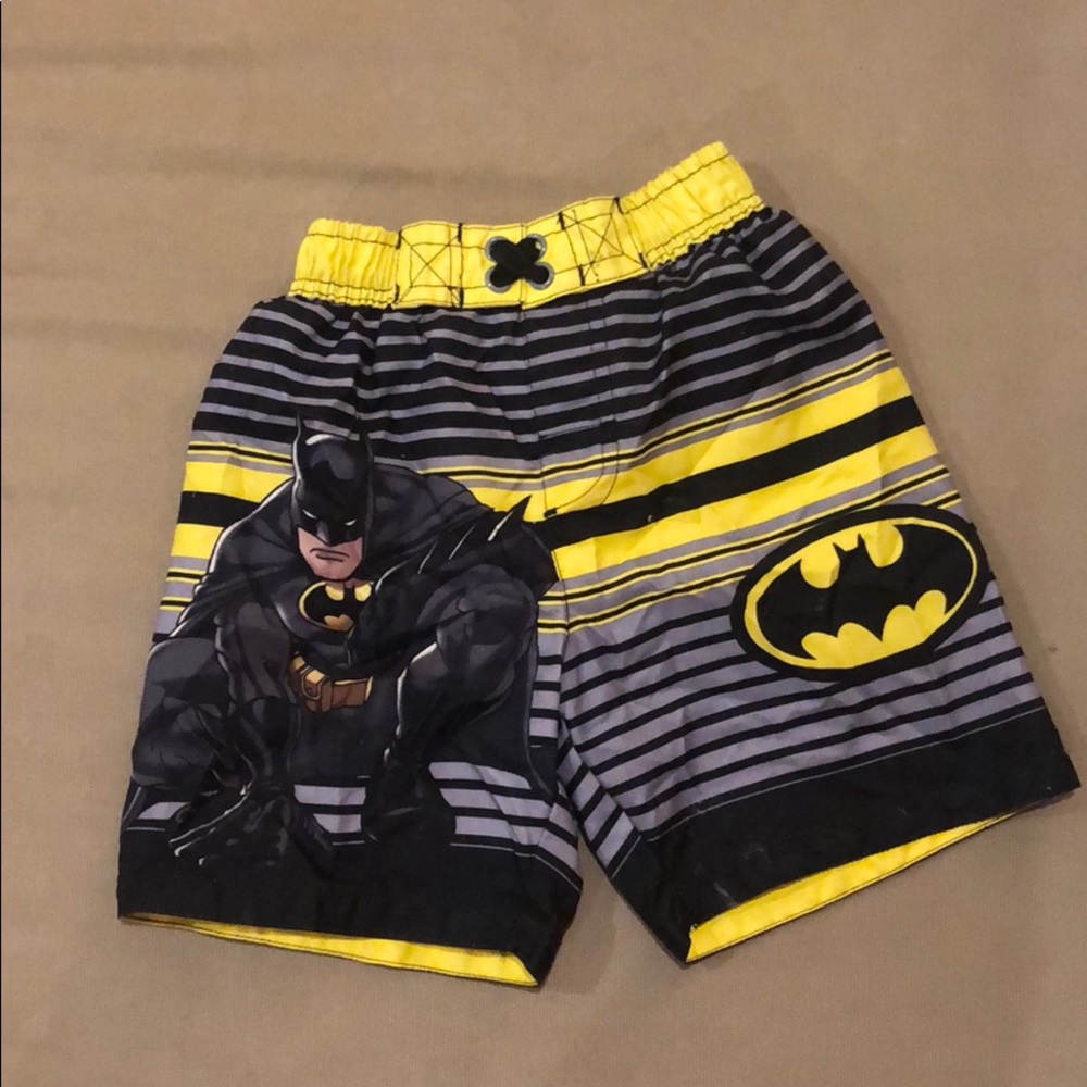 Batman baby boy swim trunks 24 months